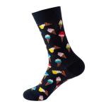 Valentines Day Gifts Regular Style Knitted Mens Dress Socks with Happy Funny