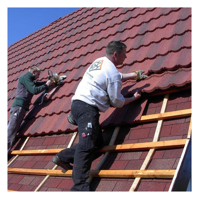Stone Coated Metal Roof Tiles Metal Shingle Roof Tiles