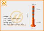 Flexible 78cm TPU Road Traffic Delineator Post / Lane Separator