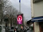 Outdoor Light Pole SMD1921 P4 LED Advertising Billboard