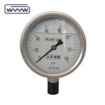 Stainless Steel High Pressure Gauge 4" Psi Bar Bourdon Meter