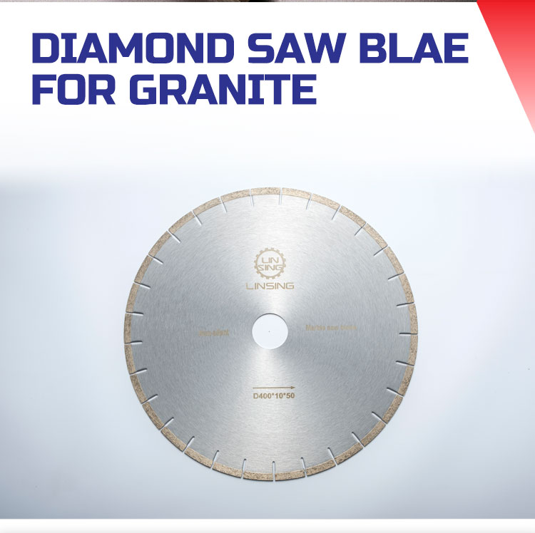 Good Sharpness and Stable Performance D400 Diamond Saw Blades for Marble Stone Cutting