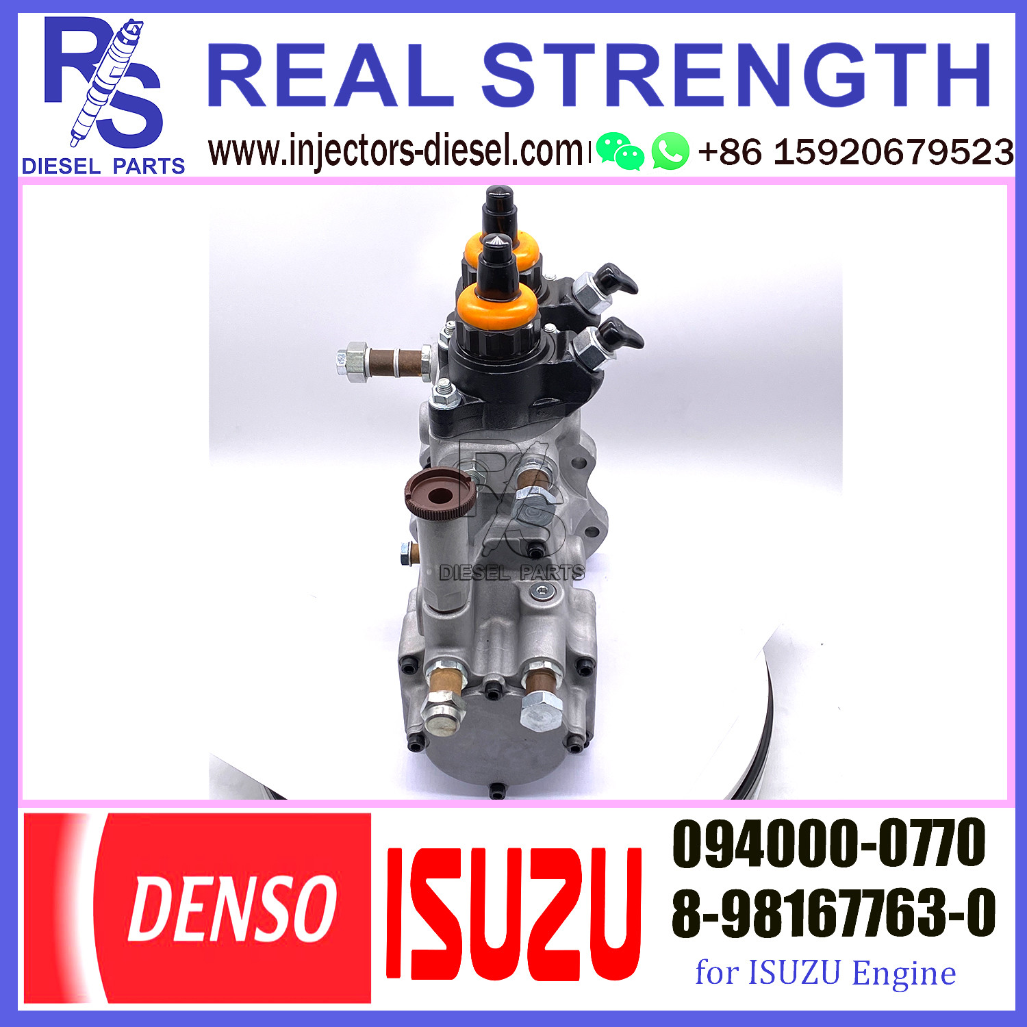 094000-0770 DENSO Diesel Engine Fuel HP0 pump 094000-0770 For ISUZU 6WG1 8-98167763-0