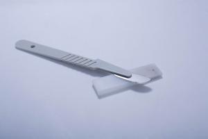 Quality Disposable sterile surgical scalpel with plastic handle wholesale