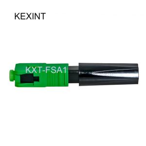 Quality Fast Connector Fiber Optic 55mm SC APC Single Mode Fiber Connectors Couplers 10N wholesale