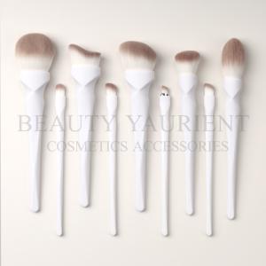 Quality 9pcs All In One White Face Makeup Brush Set Patented X Style Cosmetic Brush Makeup Kits wholesale