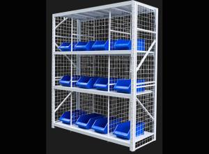 Quality Anti Corrosion Warehouse Storage Shelves Steel Racks For Warehouse Stackable Design wholesale