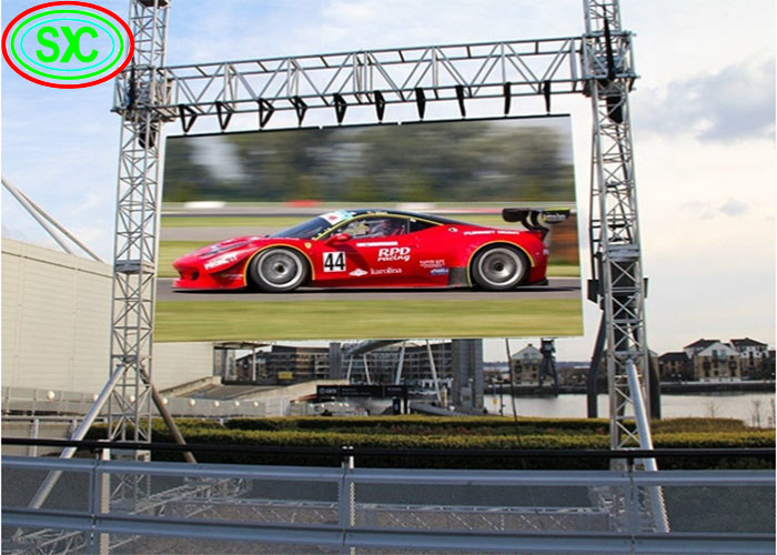 High Resolution IP65 Large Size Outdoor Full Color LED Display Video Wall For Outdoor Stage