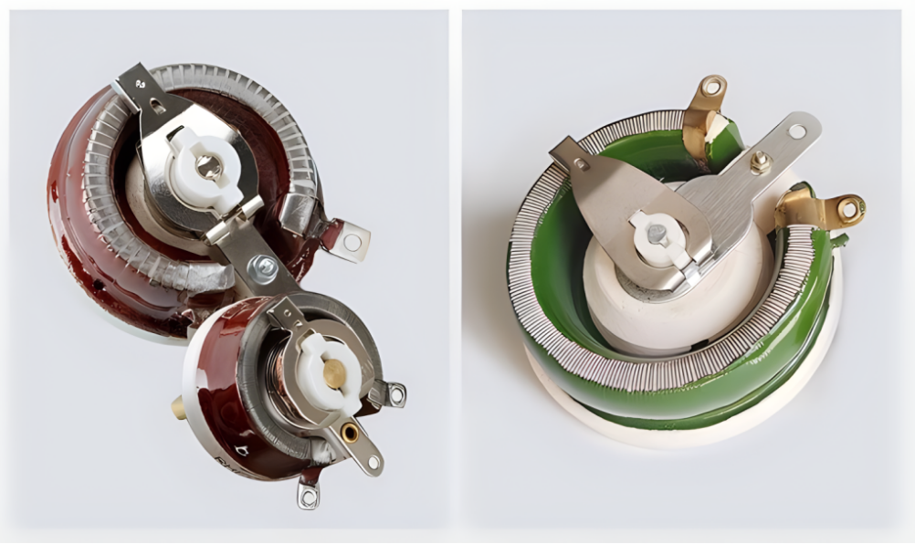 Porcelain Disk Variable Resistor BC1 Type Rotor Threaded Resistor