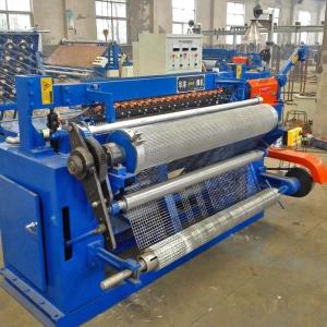 Quality 5ft Width Gearbox Wire Mesh Manufacturing Machine 120m Length wholesale
