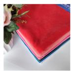 240gsm Velour Velvet Fabric CVC80 CVC20 Plain 32S 100D