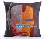 Wholesale creative double sided printing cheap cushions geometric deer custom