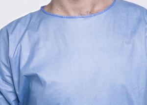 Quality Sterile Disposable Surgical Gown SMMS Medical Garments S - XL For Infection Control wholesale
