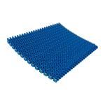 White Modular Conveyor Belt with Sidewalls