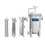 Industrial Stainless Steel Liquid Solid Separator Multi Bag Filter Housing For