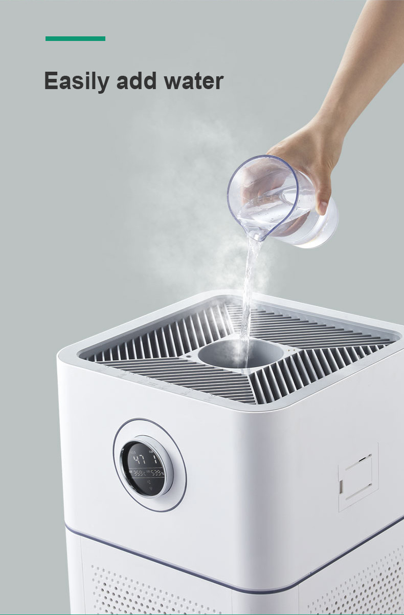 Anion Generator Uvc Room Smart Humidifier Remove Odor Air Purifier