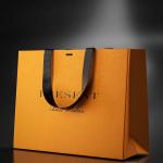 Factory custom paper bags with logo printed paper bags with handles shopping bag