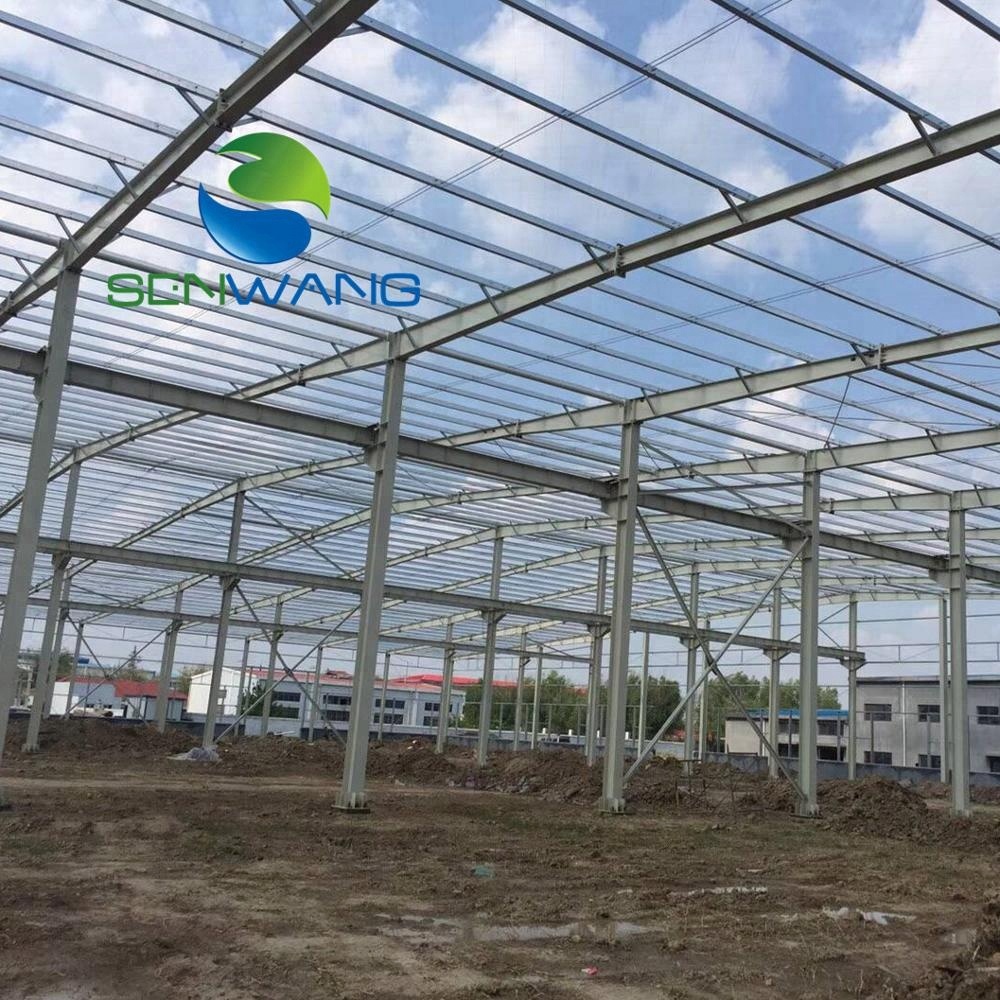 Prefab Heavy Structural Steel Fabrication , Light Steel Frame Construction