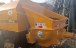 Yellow Used Sany Trailer Mounted Concrete Pump 180KW HBT8018C