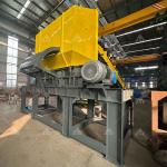 Industrial Scrap Metal Double Shaft Shredding Machine Metal Crusher