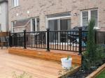 High Durability Iron Balcony Railing Low Maintenance For Outdoor Villa