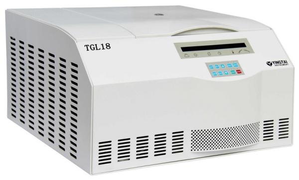 Steel Industrial Refrigerated Centrifuge Great Torque Motor TGL18 High Speed