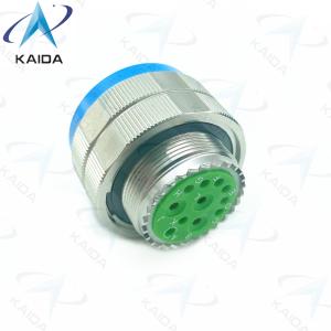 Quality Gold Plated 11 Contacts MIL-DTL-38999 Series 3 Plug Connector.D38999/26KE11PN.Stainless Steel Passivated 8D Series wholesale