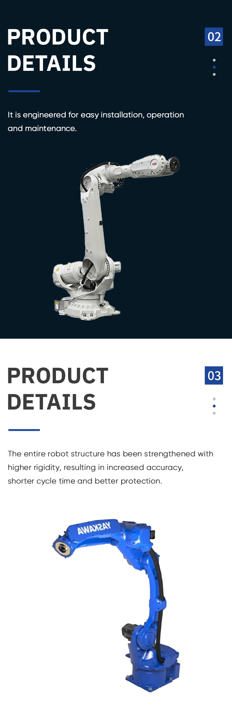 ABB 6 Axis Industrial Robot With OnRobot Electric Gripper Easy Program Packing Electronic Component As Robotic Arm