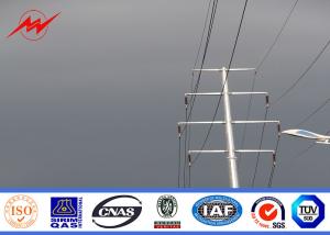Quality 17m 22m Africa Transmission Electric Pole For Power Transmission Poles wholesale