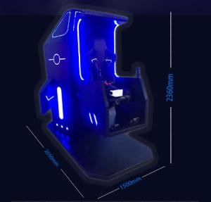 Quality 360 Degree VR Arcade Machine , 260V motorbike vr game With 19 inches Screen wholesale