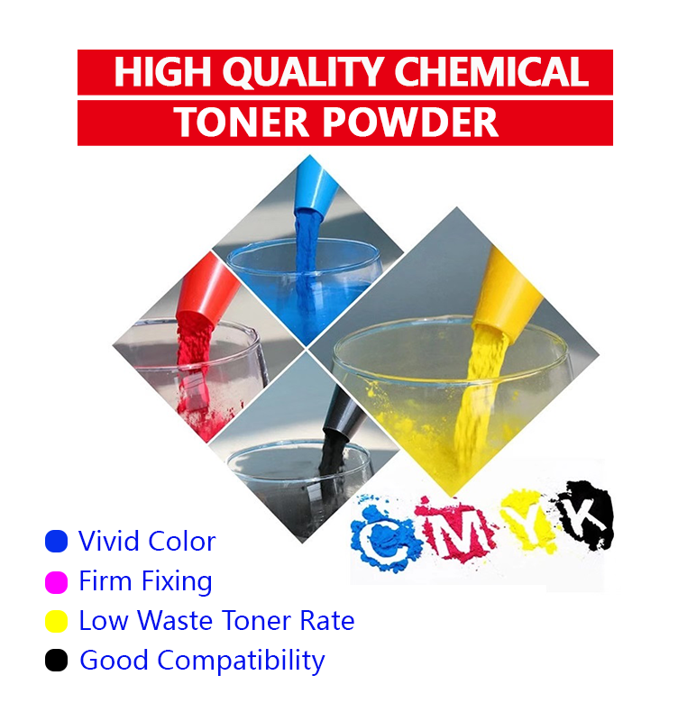 Kyocera Ecosys M5521 Black and Colour Toner Cartridge TK5230 CMYK 4 Pack with Japan Toner Powder