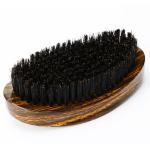 Customized Logo 360 Curved Brush Man Grooming Face Beard Cleaning Brush