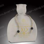 SGS Screen Printing Drawstring Cotton Cloth Wine Gift Bags