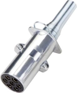 Quality Silver European Trailer Plug 7 Pin European Trailer Connector Plug wholesale