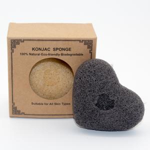 Quality 7*3.5cm Black Konjac Sponge wholesale