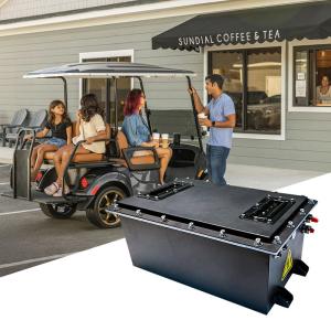 Quality 165Ah 48V LiFePO4 Golf Cart Battery Drop In Replacement For Yamaha Lead Acid Battery wholesale