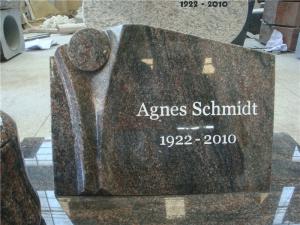 Quality European style flower carved red granite grave headstones wholesale
