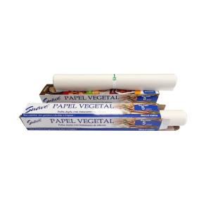 Quality Convenient Kitchen White Silicone Baking Paper Roll With Chemical Pulp And Durability wholesale