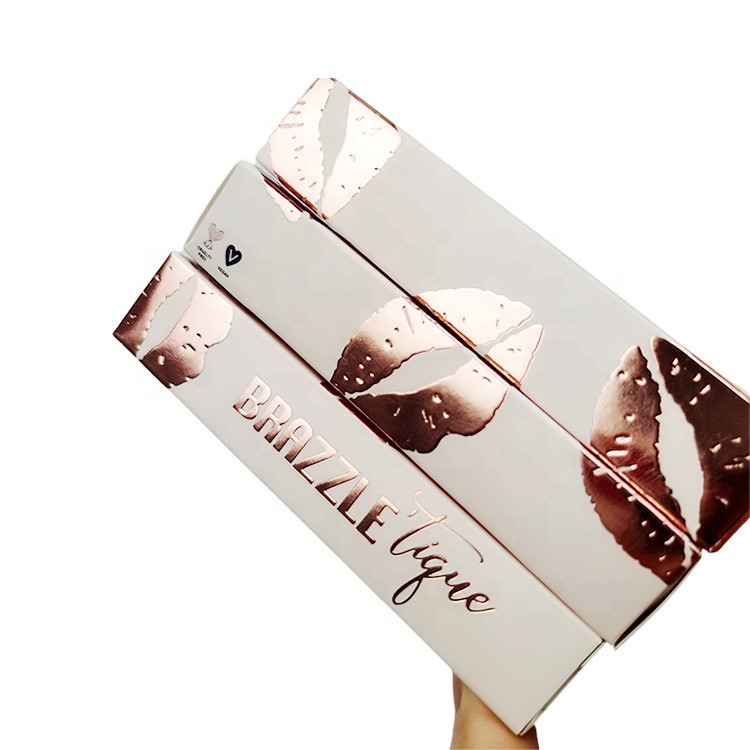 230gsm Cosmetic Paper Box , 3cm Width Cardboard Cosmetic Packaging