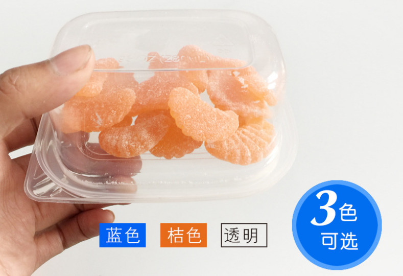 Clear Bowl disposible plastic containers for Soup / Fruit , 310ml IML PP Plastic Clear Fruit Bowl