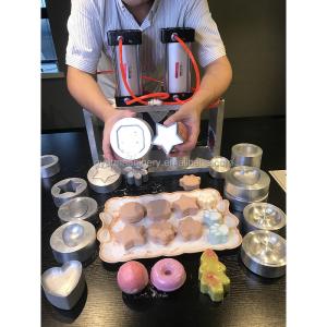 Quality Industrial Professional Small 2 Piston Bath Bomb Making Machine for Quick Production wholesale