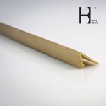 Antique C38000 Aging Resistant Brass L Profile SGS Certification