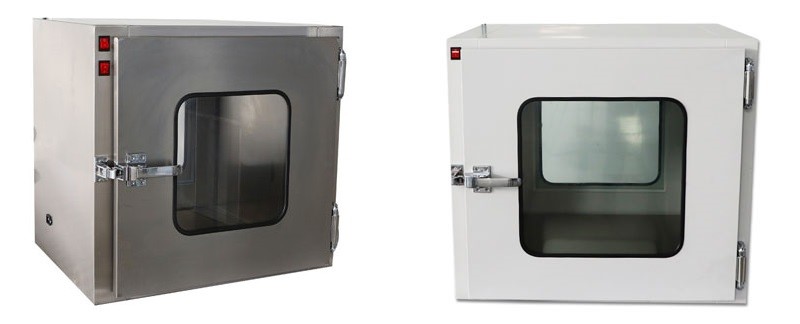 GMP CE Static Pass Boxes 590mm Height Dynamic Transfer Window SUS304