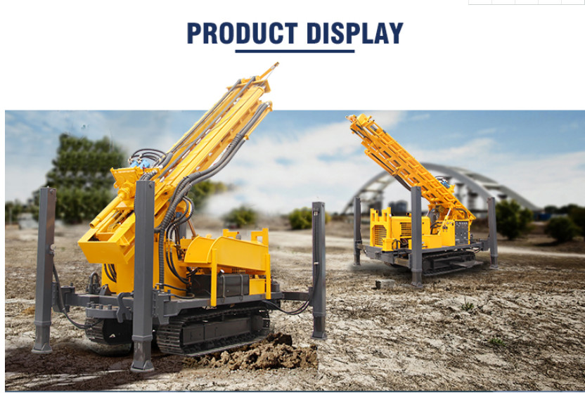 St 450 Pneumatic Borewell Machine Oem Customized High Drilling Speed