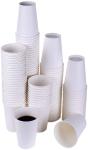 8oz 236.5ml Decorative Dessert Disposable Coffee Cups With Lids For Wedding