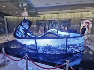 Quality Indoor MSD300 Novastar SMD2121 P3 Flexible Soft Led Display wholesale