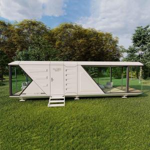 Quality Stylish Small Capsule House Electroplated Steel Structure Camping Space Capsule wholesale