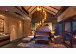 Q550 Steel Luxury Prefab Villa , Ready Made Cabins With Good Sound Insulation