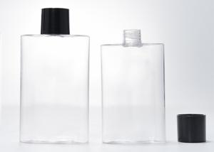 Quality 250ml PETG Transparent Plastic Bottle Hot Stamping Printing With Screw Cap wholesale