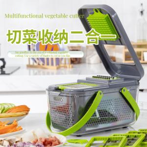 Quality BAMBOO 22 in 1 Multi-functional Vegetable Cutter Food Chopper Fruit Slicer Food Cutter wholesale